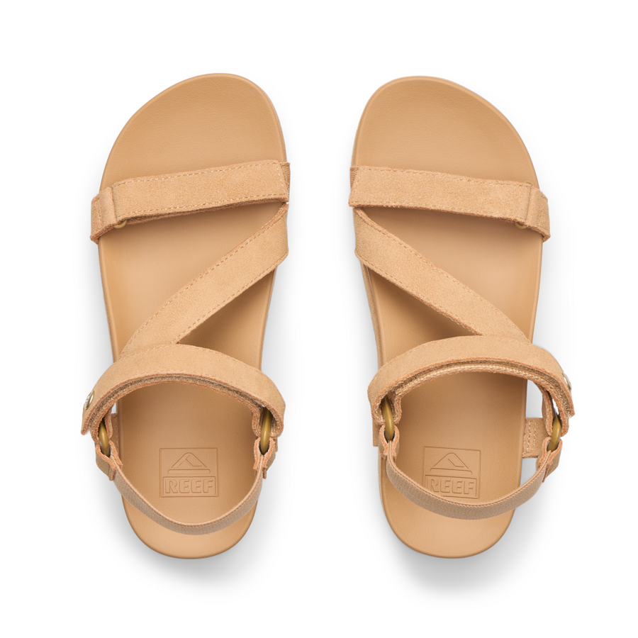 Vista Higher Luna - Tan Suede - Top View