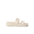 Vista Capri left-facing women's sandal with adjustable buckle, cushioned sole, and water-friendly materials for beach comfort