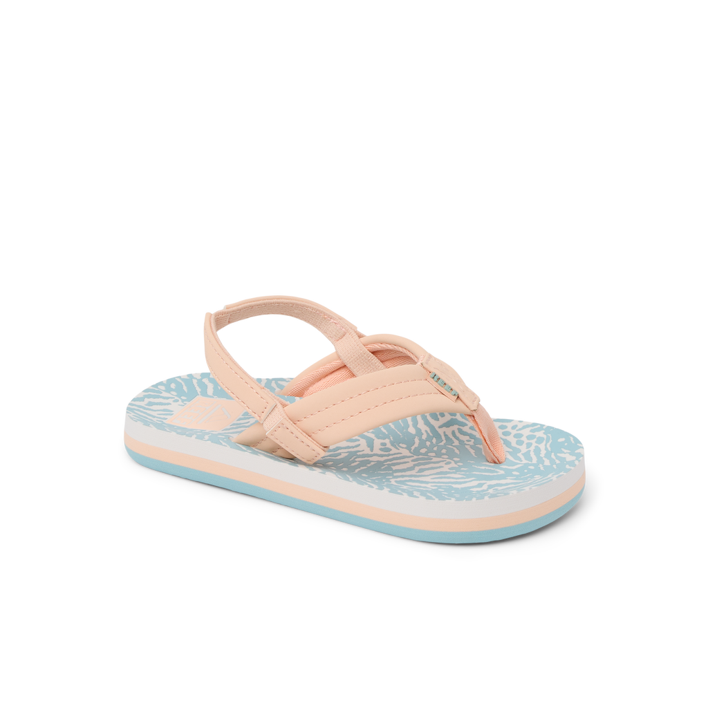 Little Ahi - Peach/Blue Animal - Main View