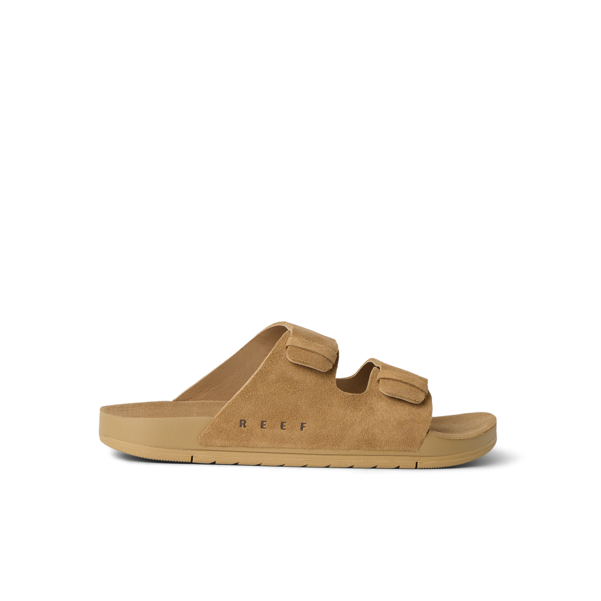 Ojai Two Bar sandal facing right, beach-inspired comfort with anatomical arch support and soft-rebound cushioning