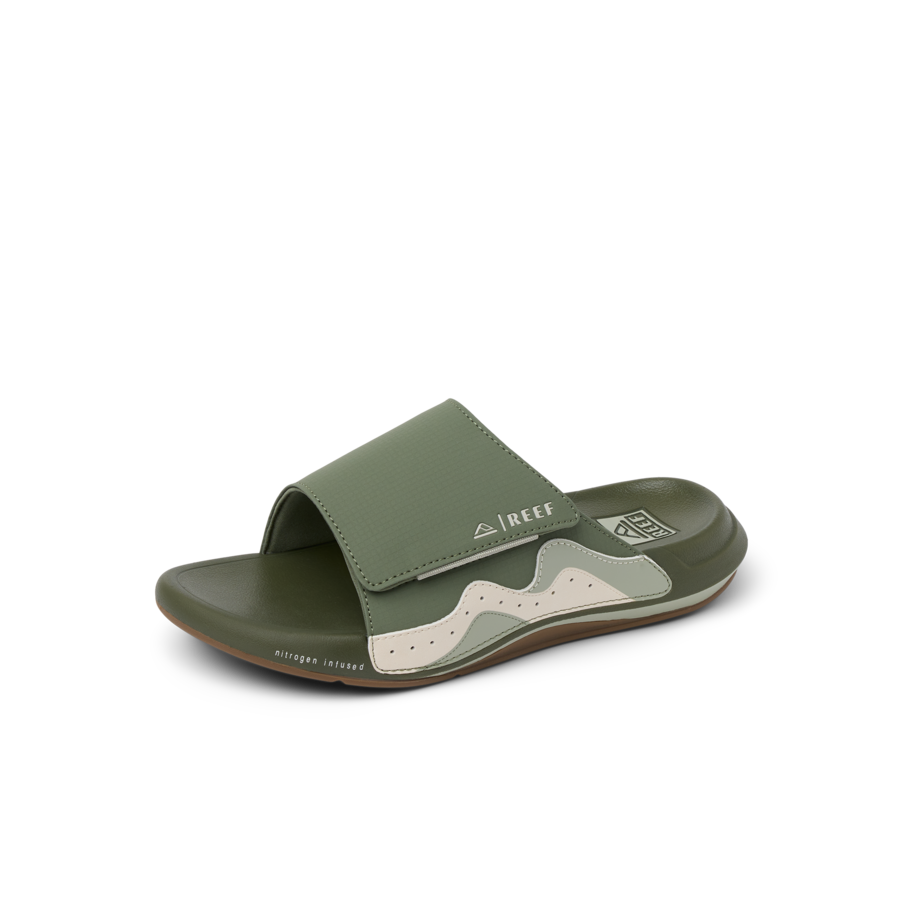 Cruiser Slide - Burnt Olive - Left Side View
