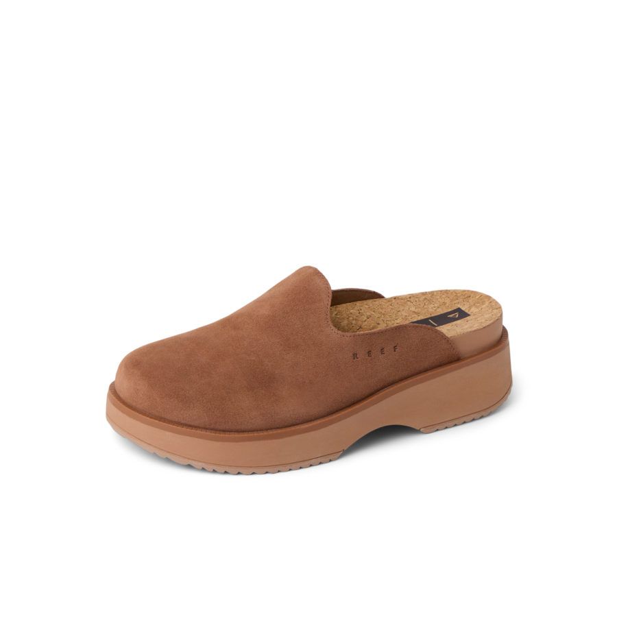 Vista Skye - Walnut Suede - Left Side View