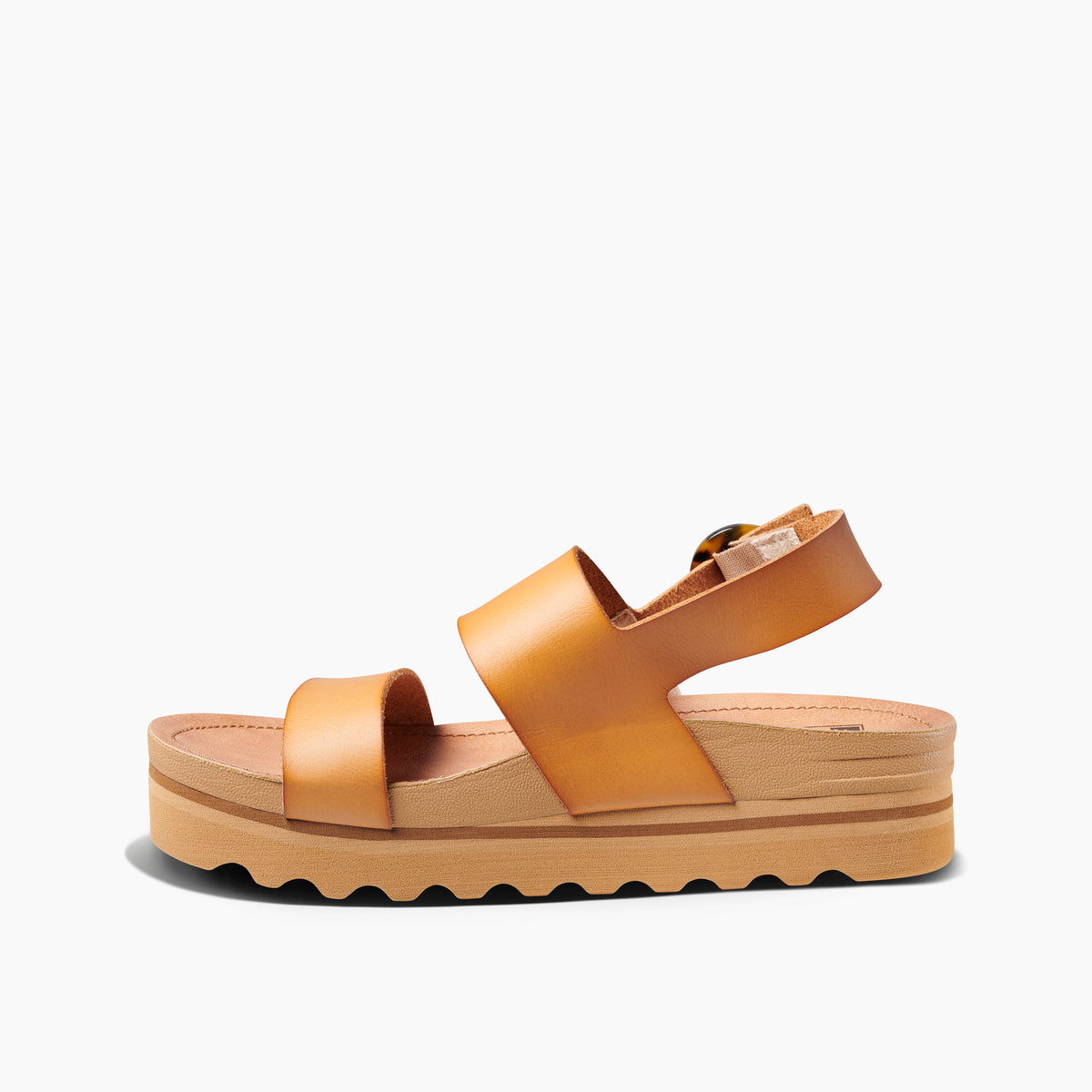 Vista Hi Buckle - Natural - Left Side View