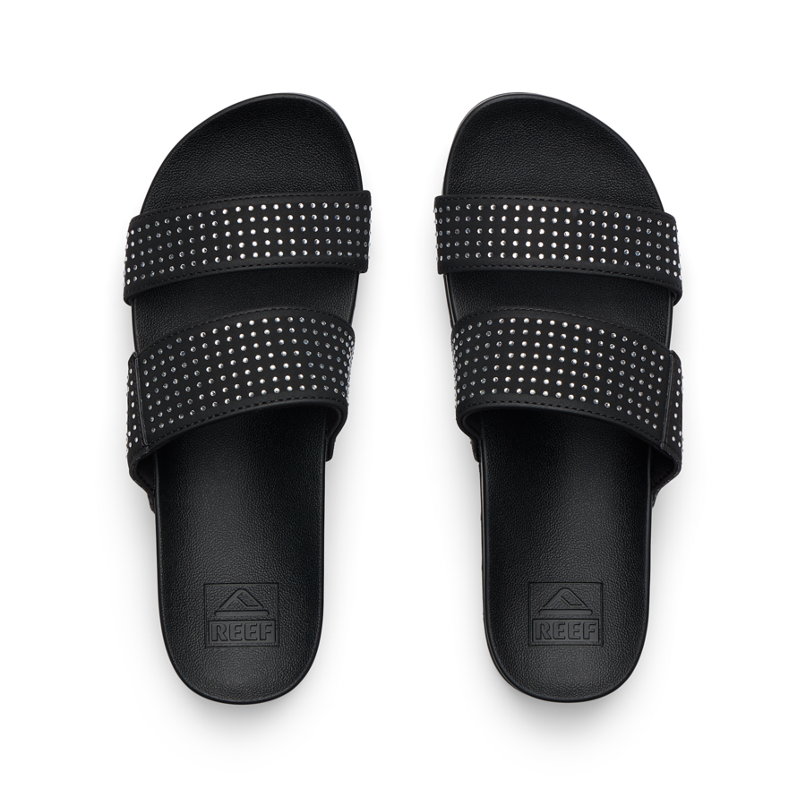 Cushion Vista Hi - Black Sparkle - Top View