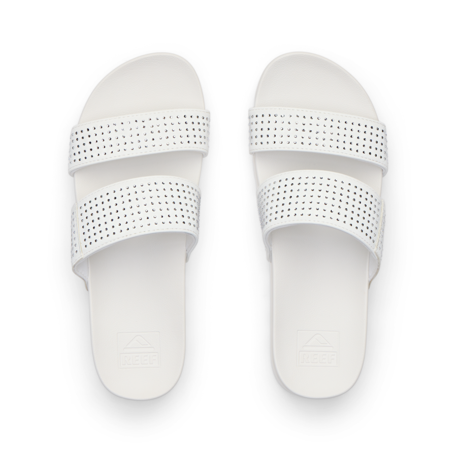 Cushion Vista Hi - White Sparkle - Top View