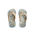 Kids Ahi - Blue/Tan Palm - Top View