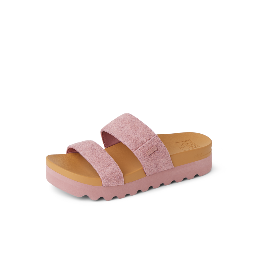 Cushion Vista Hi - Rose Suede - Left Side View