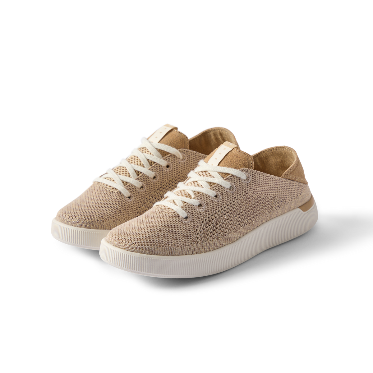 Reef Neptune women's shoes facing left, close-up of breathable knit upper with soft-rebound cushioning and arch support.