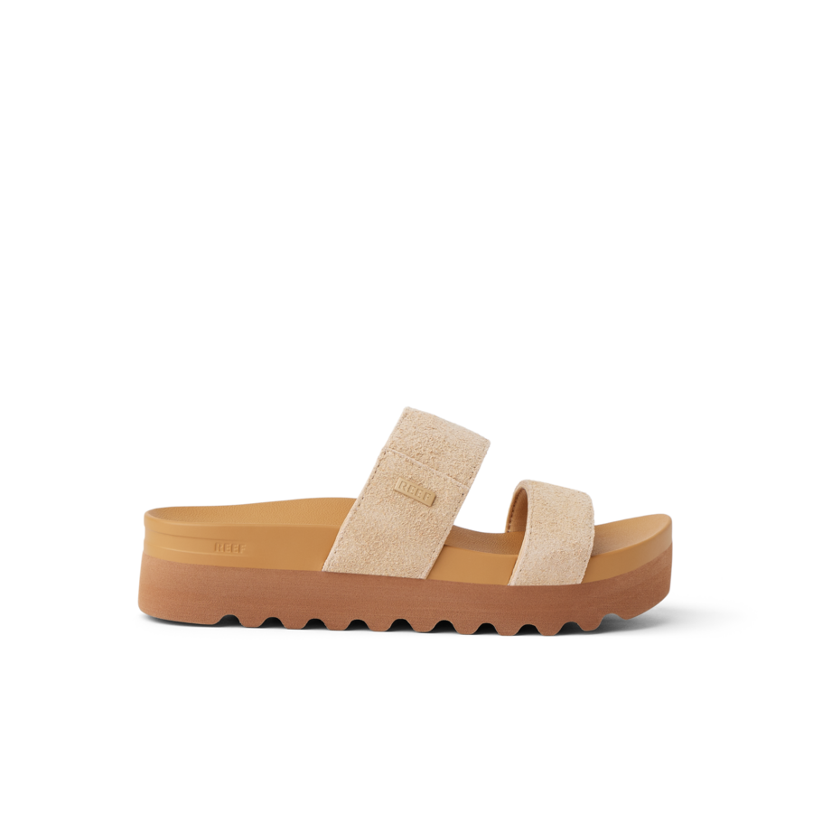 Cushion Vista Hi - Sand Suede - Right Side View