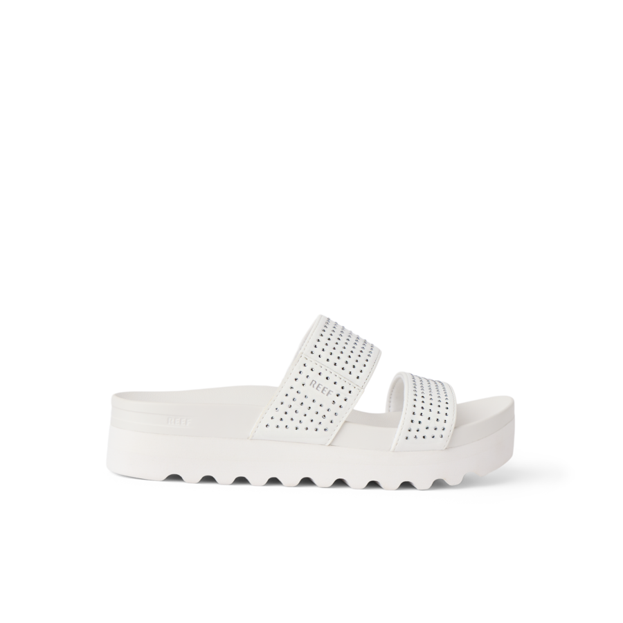 Cushion Vista Hi - White Sparkle - Right Side View