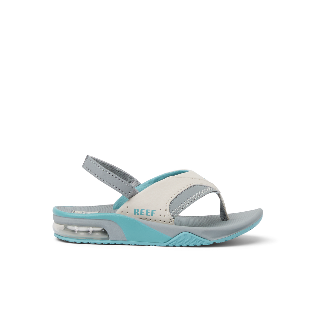 Little Fanning - Tan/Grey/Blue - Right Side View