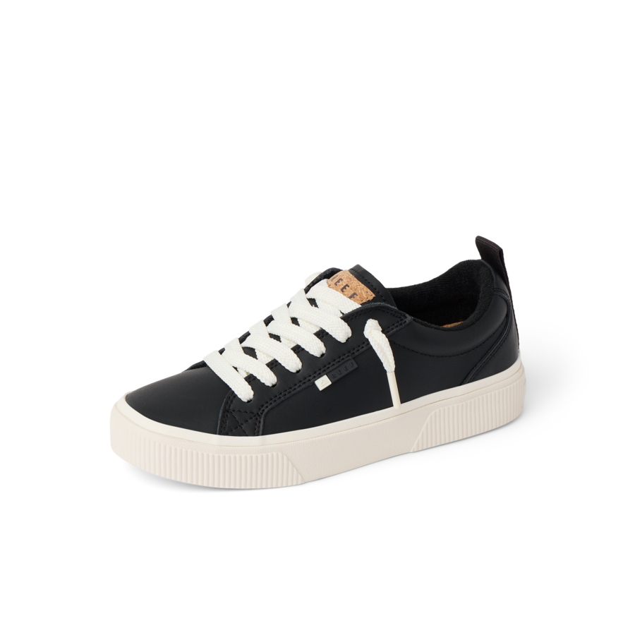 Lay Day Dawn - Black Leather - Left Side View