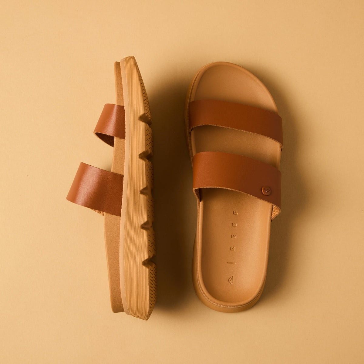 Vista Luxe Thea - Leather Brown - Top View