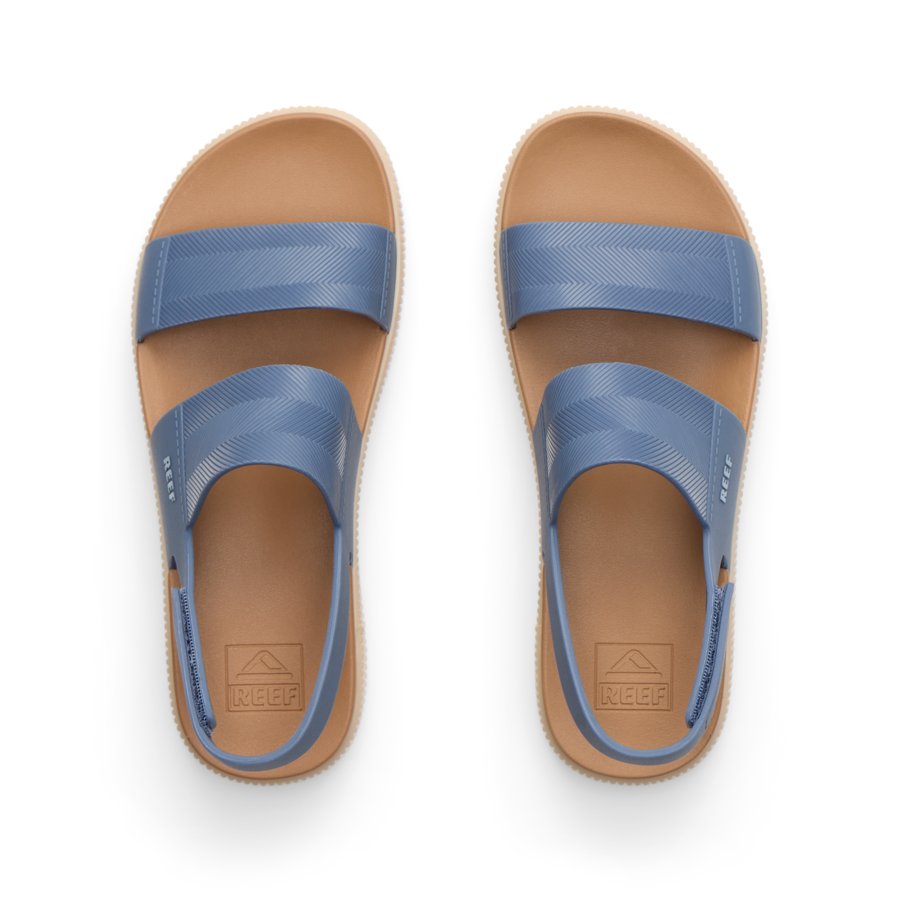 Water Vista Higher - Indigo/Tan - Top View