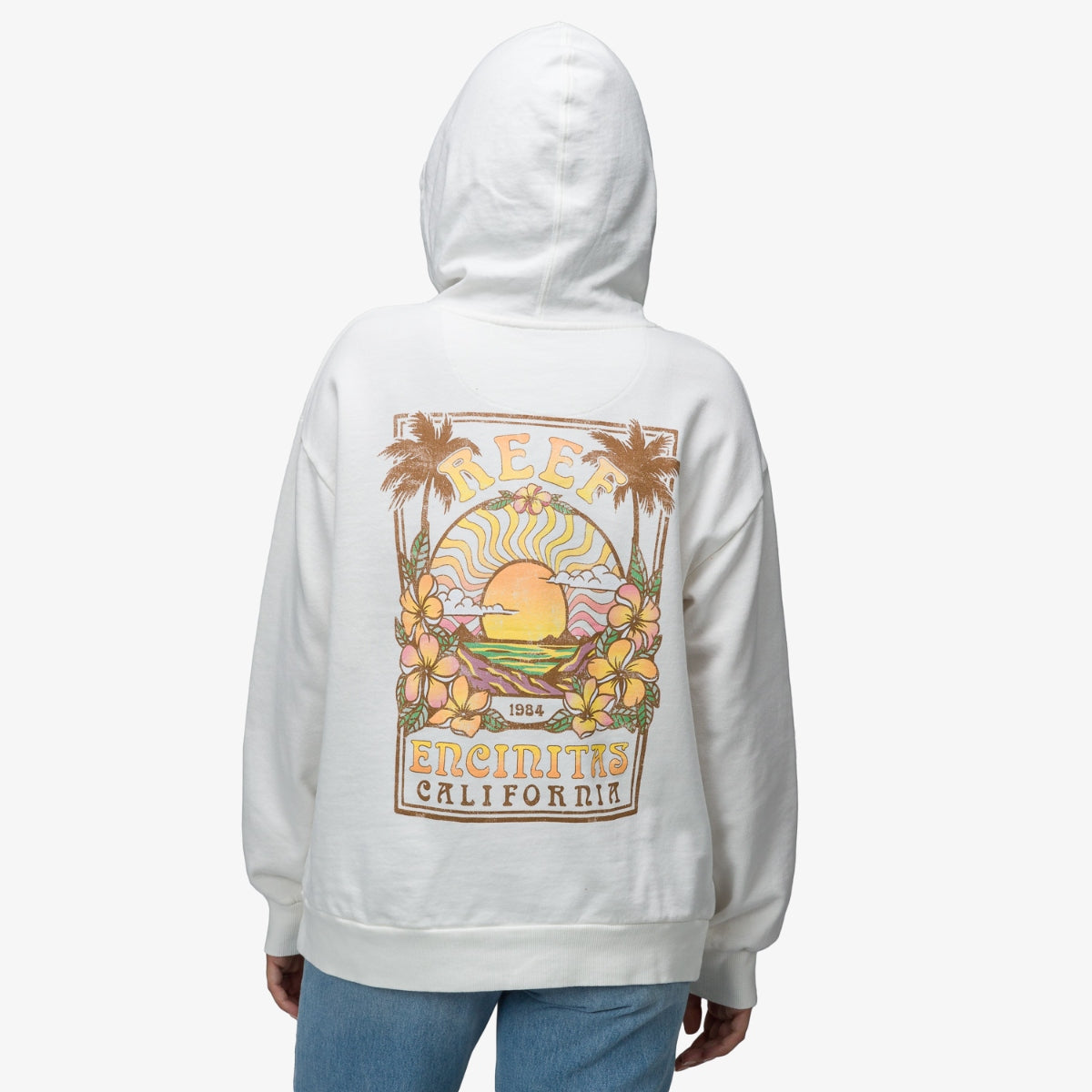 Boyfriend Hoodie - Marshmellow - Back View