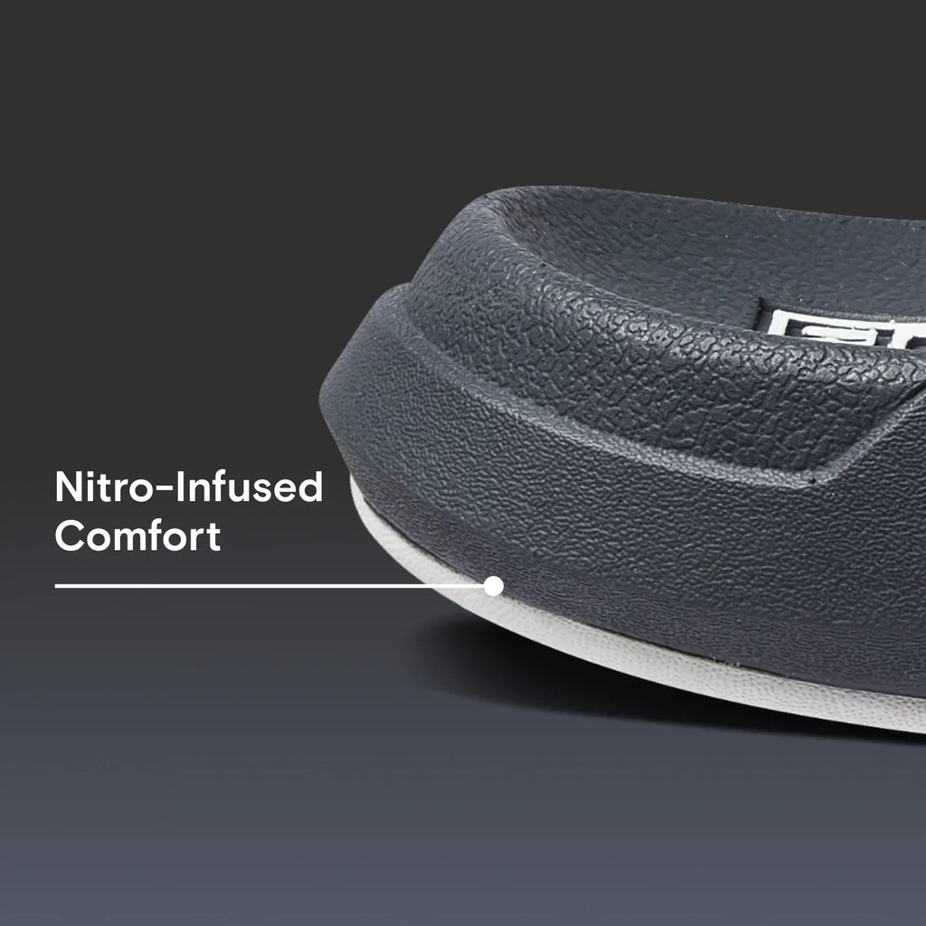 Close-up of the front sole of Cruiser men's shoe facing left, highlighting comfort and durable water-friendly materials.
