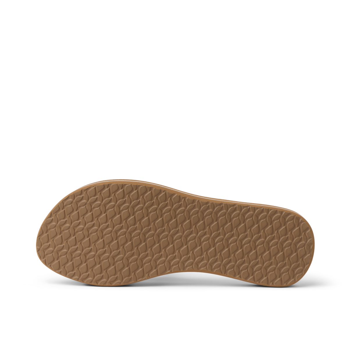 Reef Cushion Breeze adult women's shoe sole facing up, close-up of textured outsole for durable beach comfort.