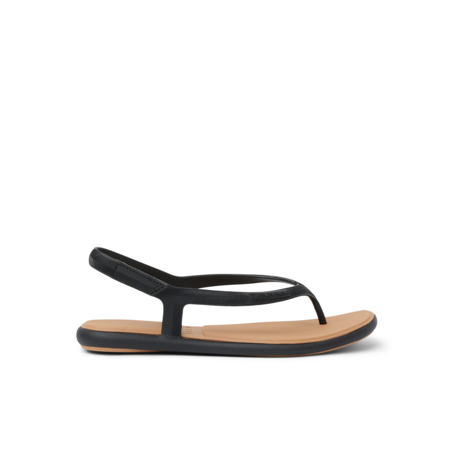 Water Willow Maya - Black/Tan - Right Side View
